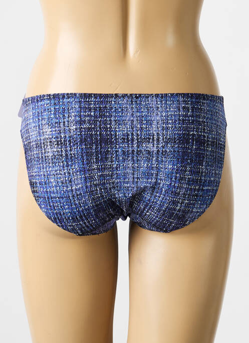 Culotte effet matière satinée bleu PRIMADONNA femme