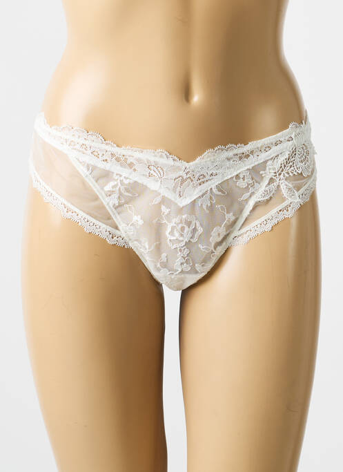 Tanga stretch beige LISE CHARMEL femme