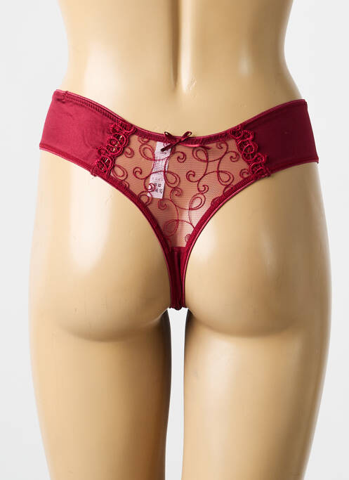 Tanga stretch rouge CHANTELLE femme