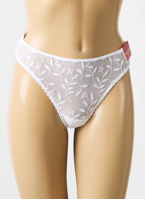 String stretch blanc MARIE JO femme