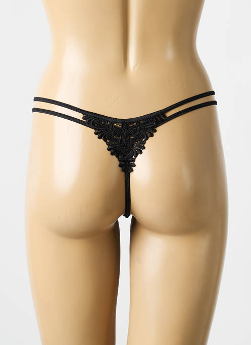 String imprimé vichy noir MARIE JO femme