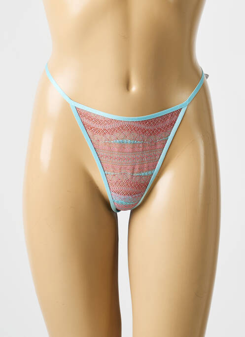 String stretch bleu BARBARA femme