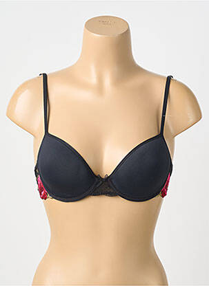 Soutien-gorge légère et transparente haut soutien-gorge moulé noir BARBARA femme
