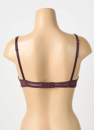 Soutien-gorge légère et transparente haut soutien-gorge moulé rouge SIMONE PERELE femme