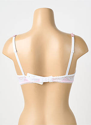 Soutien-gorge effet matière satinée haut soutien-gorge moulé rose ENVIES BY LEJABY femme