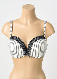 Soutien-gorge bretelle multi position haut soutien-gorge moulé noir MARIE JO femme