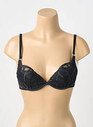 Soutien-gorge légère et transparente haut soutien-gorge moulé noir IMPLICITE femme