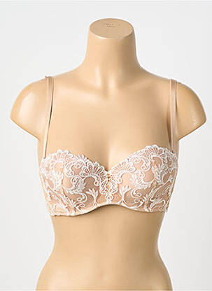 Soutien-gorge légère et transparente haut soutien-gorge moulé chair LISE CHARMEL femme
