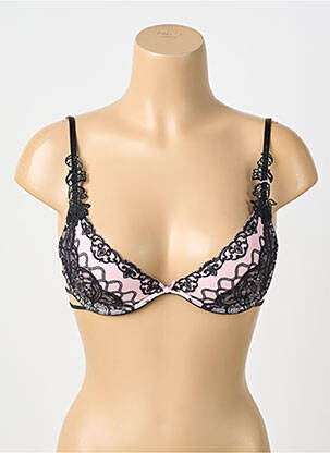 Soutien-gorge légère et transparente haut soutien-gorge moulé noir LISE CHARMEL femme