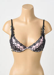 Soutien-gorge légère et transparente haut soutien-gorge moulé noir LISE CHARMEL femme