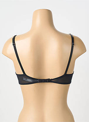 Soutien-gorge effet matière satinée haut soutien-gorge moulé noir MARIE JO femme