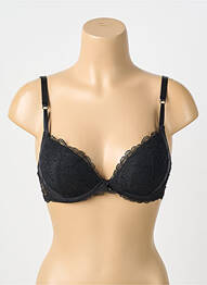 Soutien-gorge légère et transparente haut soutien-gorge moulé noir LISE CHARMEL femme
