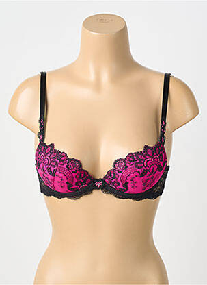 Soutien-gorge haut soutien-gorge push-up haut soutien-gorge push-up rose LISE CHARMEL femme