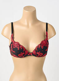 Soutien-gorge haut soutien-gorge push-up haut soutien-gorge push-up rouge LISE CHARMEL femme