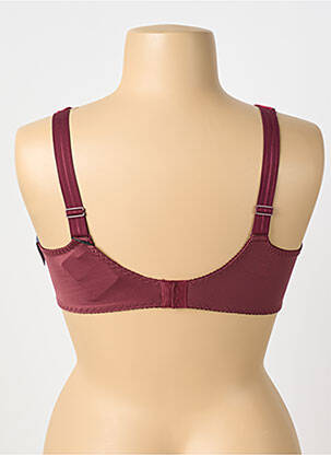 Soutien-gorge effet matière satinée haut soutien-gorge emboitant rouge PRIMADONNA femme
