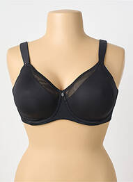 Soutien-gorge effet matière satinée haut soutien-gorge emboitant noir TRIUMPH femme