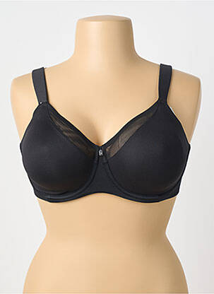 Soutien-gorge effet matière satinée haut soutien-gorge emboitant noir TRIUMPH femme