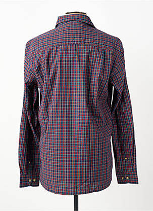 Chemise manches longues poches bleu SERGE BLANCO homme