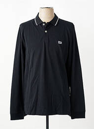 Polo manches longues manches longues noir LEE homme