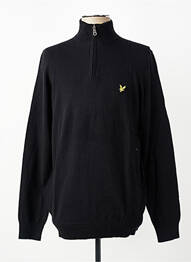 Pull stretch manches longues noir LYLE & SCOTT homme