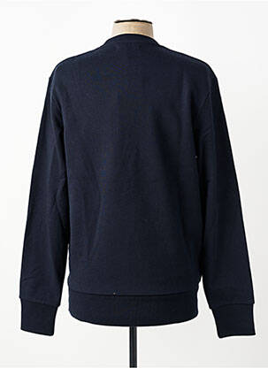 Sweat-shirt stretch manches longues bleu FRED PERRY homme