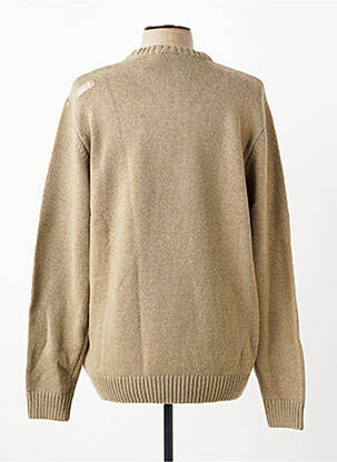 Pull stretch manches longues marron OXBOW homme