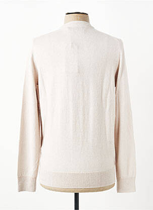 Pull stretch manches longues beige LYLE & SCOTT homme