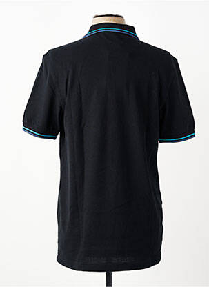 Polo stretch manches courtes noir FRED PERRY homme