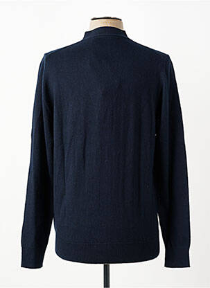 Gilet manches longues col v bleu LYLE & SCOTT homme