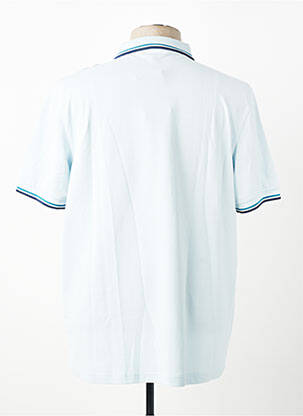 Polo stretch manches courtes bleu FRED PERRY homme