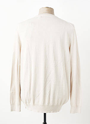 Pull stretch manches longues beige LYLE & SCOTT homme