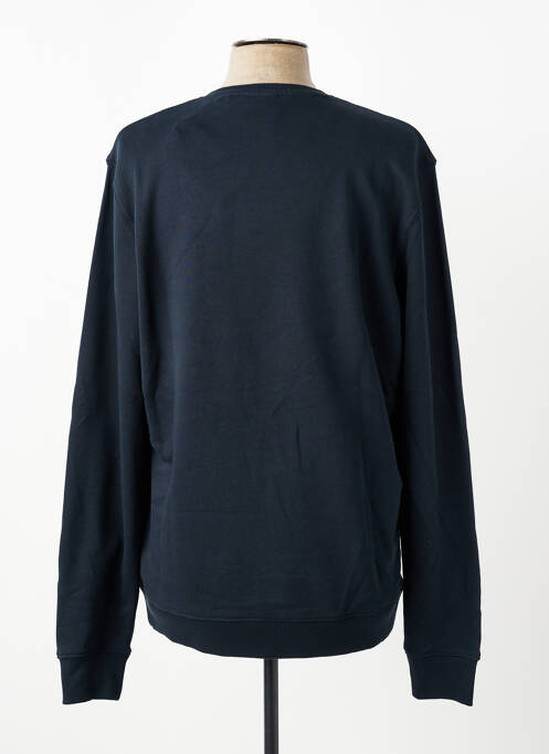 Sweat-shirt stretch manches longues bleu LYLE & SCOTT homme