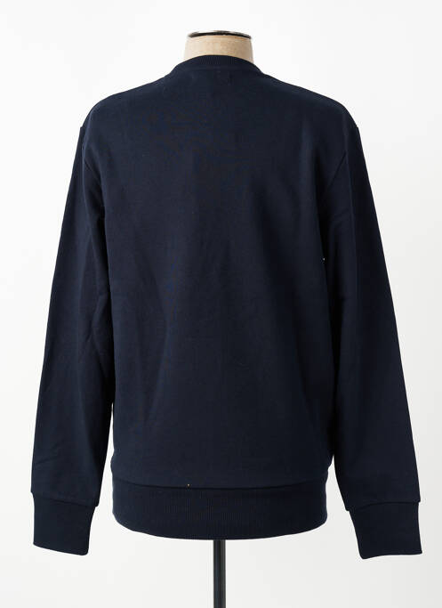 Sweat-shirt stretch manches longues bleu FRED PERRY homme