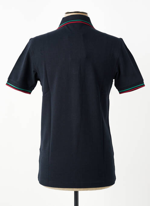 Polo stretch manches courtes noir FRED PERRY homme