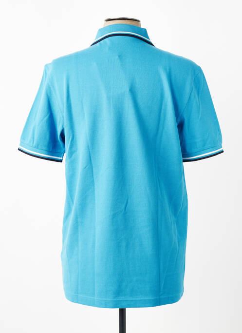 Polo stretch manches courtes bleu clair FRED PERRY homme