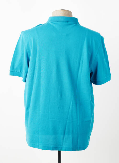 Polo stretch manches courtes bleu FRED PERRY homme