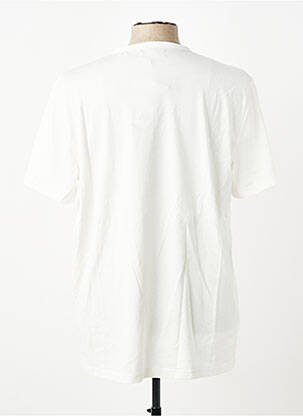 T-shirt stretch manches courtes blanc FRED PERRY homme