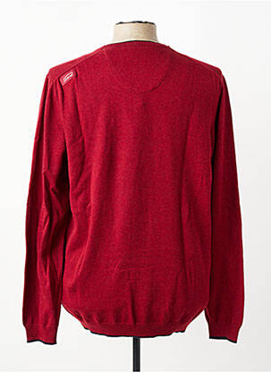 Pull stretch manches longues rouge OXBOW homme