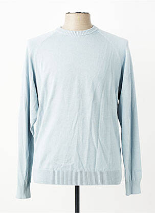 Pull stretch manches longues bleu LEE homme