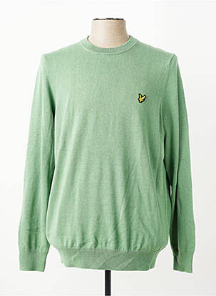 Pull stretch manches longues vert LYLE & SCOTT homme