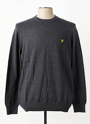 Pull stretch manches longues gris LYLE & SCOTT homme