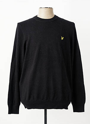 Pull stretch manches longues noir LYLE & SCOTT homme