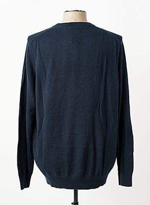 Pull stretch manches longues bleu LYLE & SCOTT homme