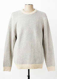 Pull stretch manches longues beige OXBOW homme