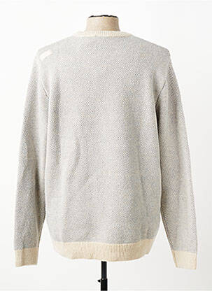 Pull stretch manches longues beige OXBOW homme