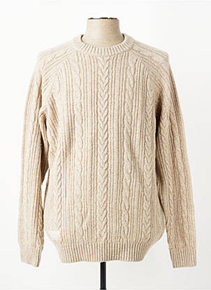 Pull stretch manches longues beige OXBOW homme