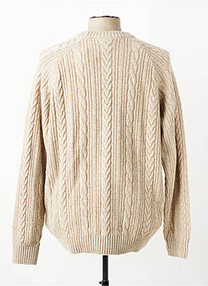Pull stretch manches longues beige OXBOW homme