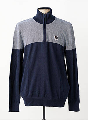 Pull stretch manches longues bleu RUCKFIELD homme