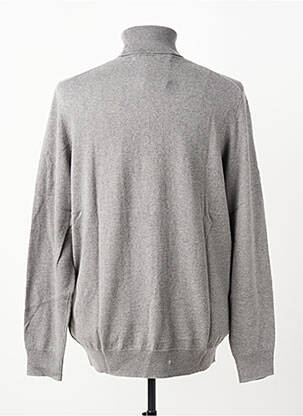 Pull col roulé stretch manches longues gris LYLE & SCOTT homme
