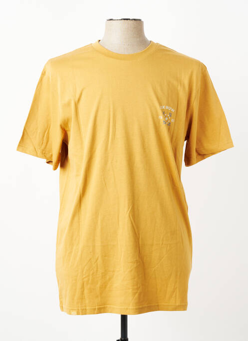 T-shirt stretch manches courtes jaune OXBOW homme